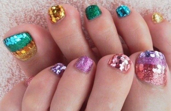 Toe Nail Art Design