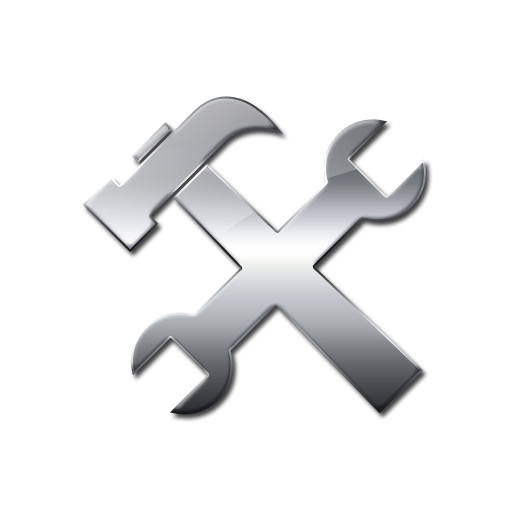 Tools Hammer Wrench Icon