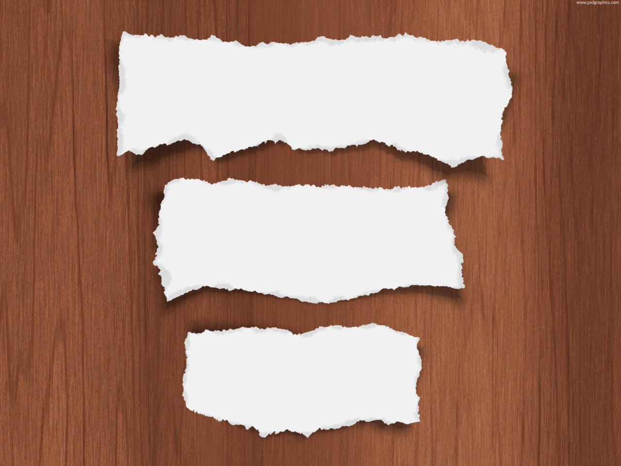 Torn Paper Template Torn Paper Template