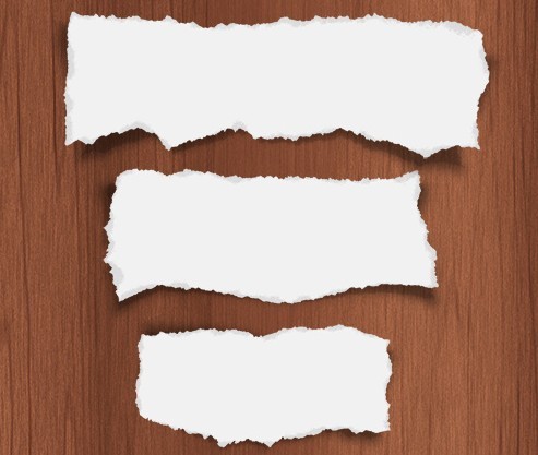 Torn Paper Template Torn Paper Template