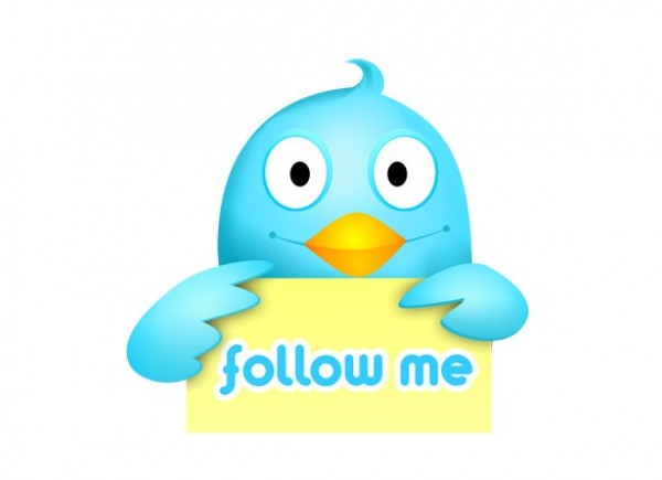 Twitter Icon Follow Me