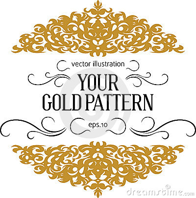 Vintage Gold Border