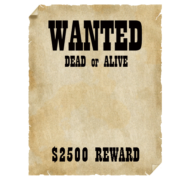 Wanted Poster Wild West Font Names