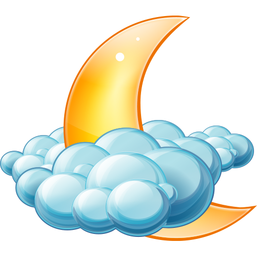 WeatherIcon Partly Cloudy Night