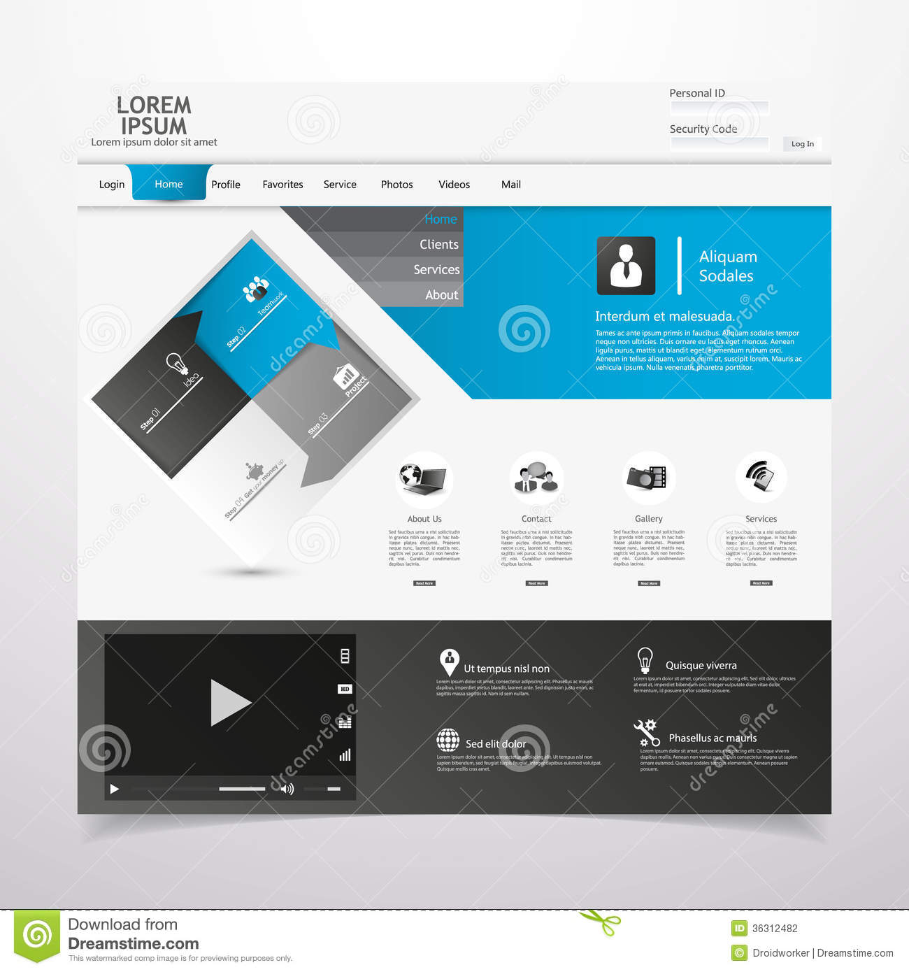 Web Design Templates for Photography