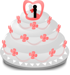 8 Wedding Cake Icon Images