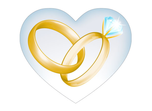 Wedding Ring Clip Art Vector Wedding Ring Clip Art Vector