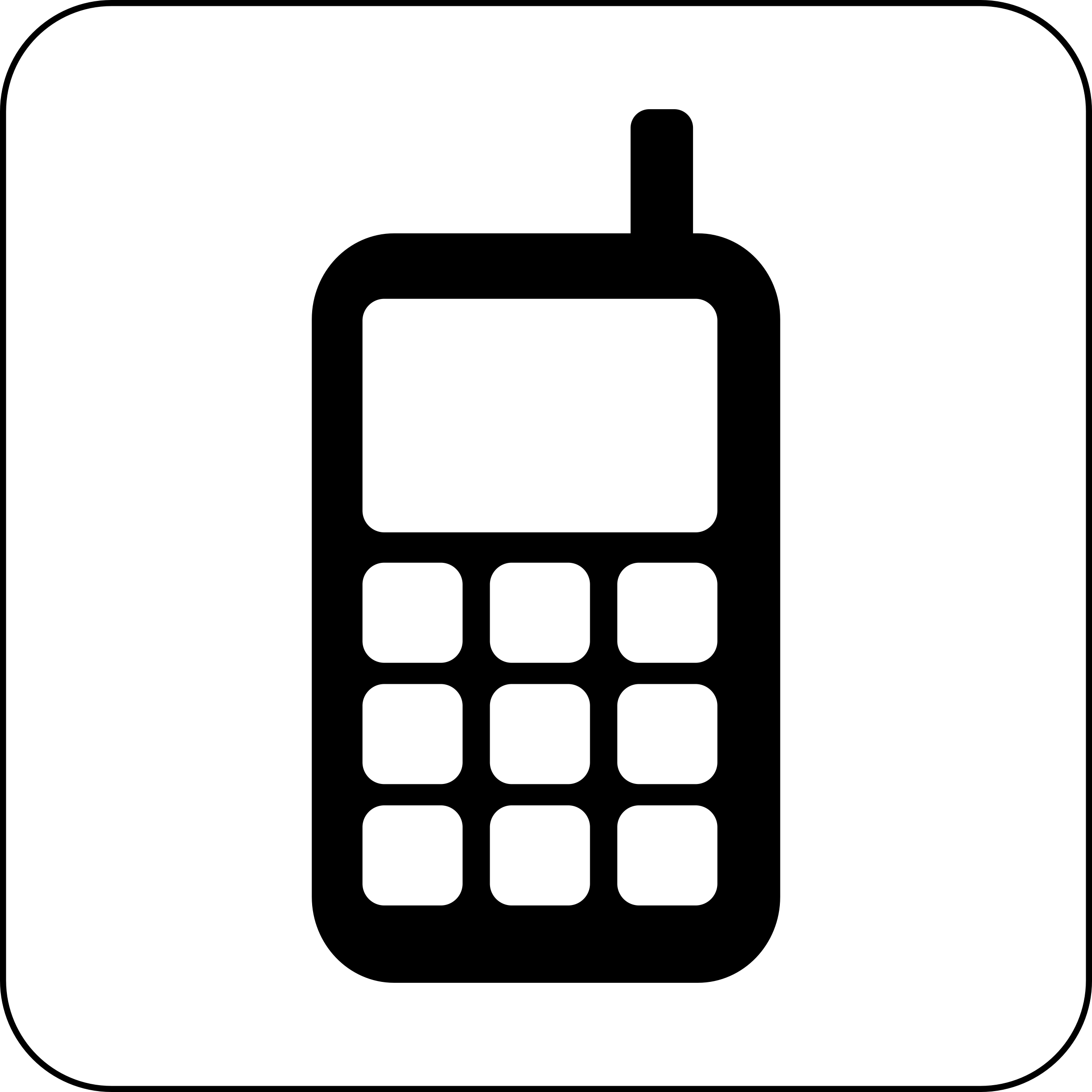 White Phone Icon