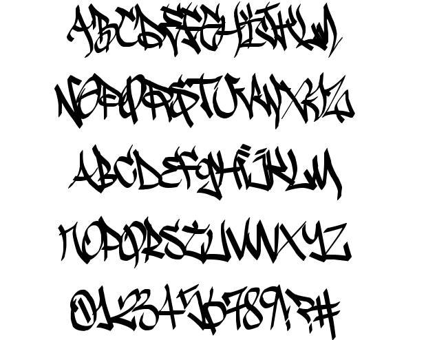 Wild Graffiti Fonts