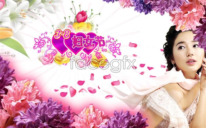 Women's Day Photoshop Templates Women's Day Photoshop Templates