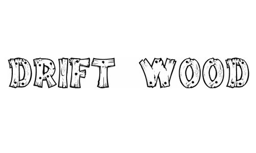 17 Font That Looks Like Wood Or Logs Images