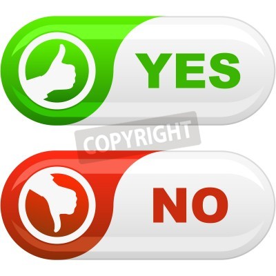 Yes and No Icons