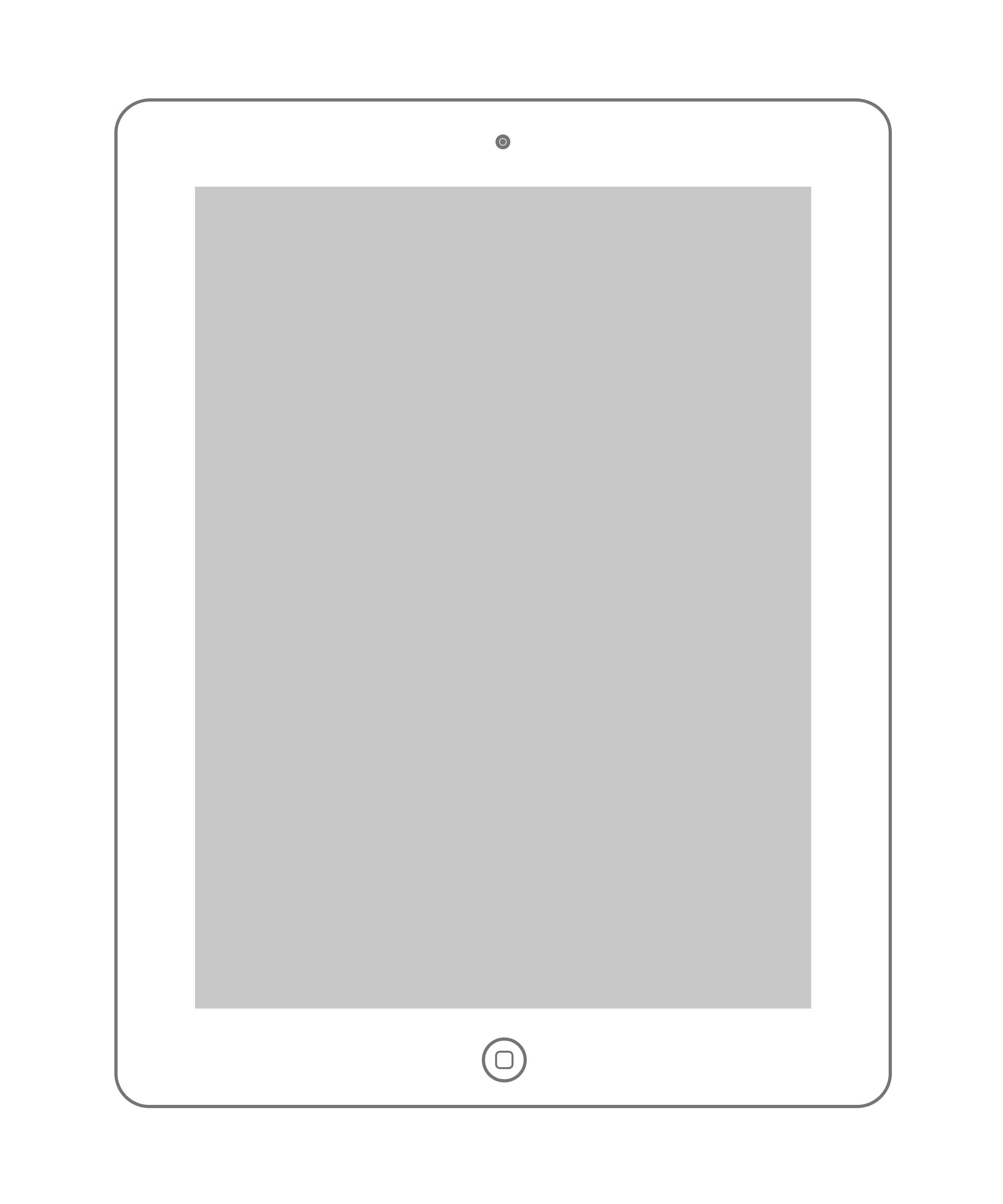 Air Horizontal iPad Vector