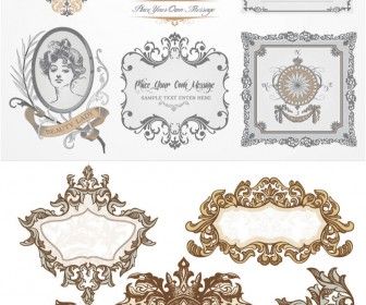 16 Flourish Vector Border Baroque Images Baroque Ornament Vector Baroque Flourish Frame And Baroque Borders And Frames Newdesignfile Com