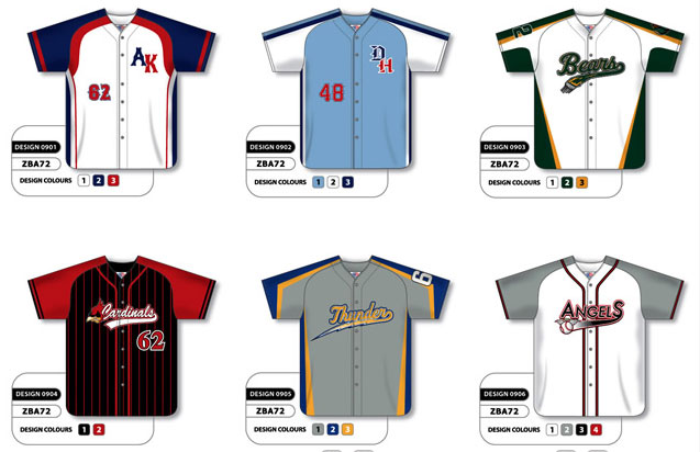 Baseball Uniform Design Template Baseball Uniform Design Template