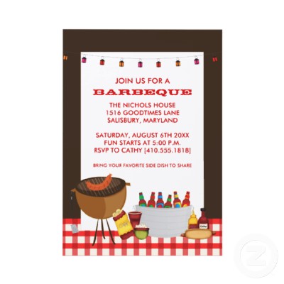 BBQ Party Invitation Templates