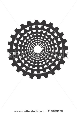 Bicycle Gear Illustration