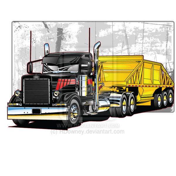 Big Rig Drawings