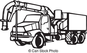 Big Rig Vector Art