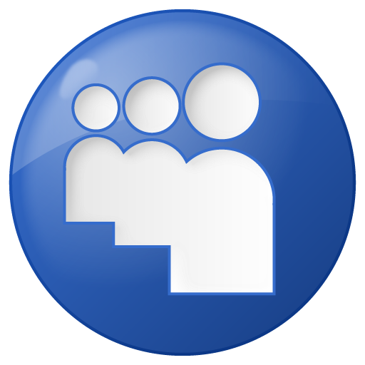 Blue Button Icon Blue Button Icon