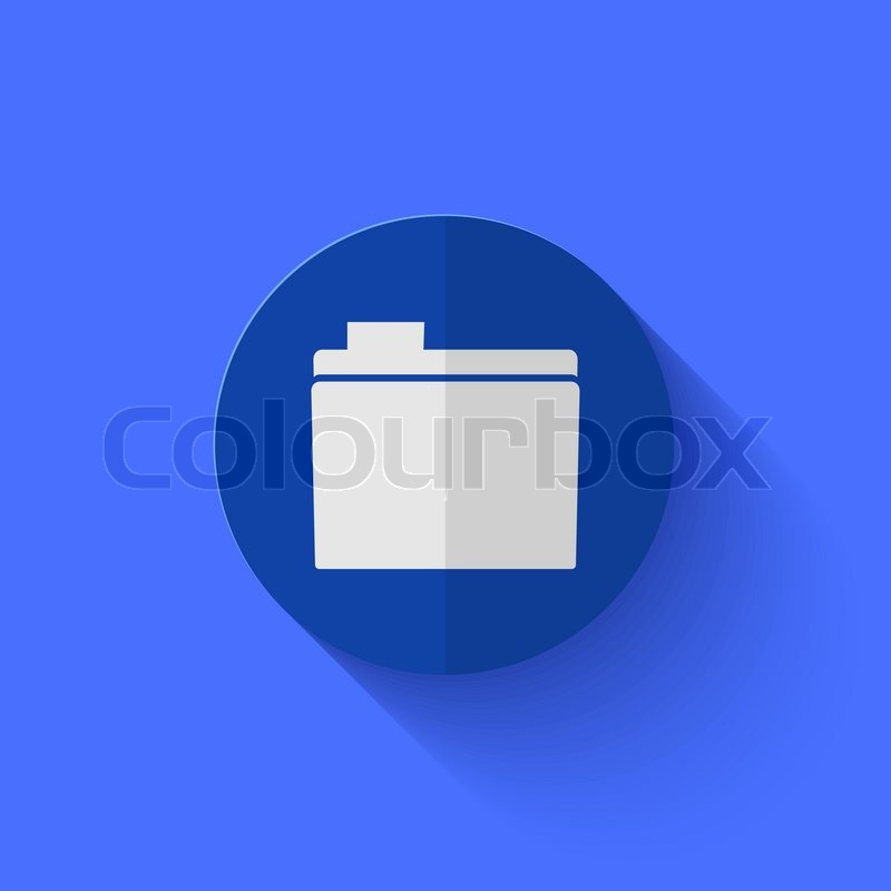 Blue Circle Icon