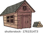 Cabin Cartoon Clip Art