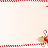 Candy Cane Frame