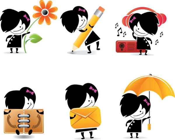 Cartoon Character Icons Cartoon Character Icons