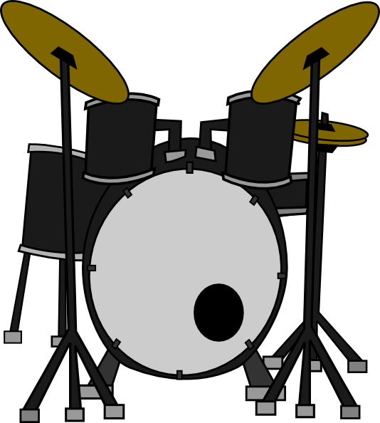 Cartoon Drum Clip Art