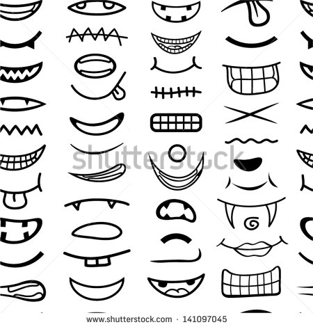 Cartoon Mouth Shapes