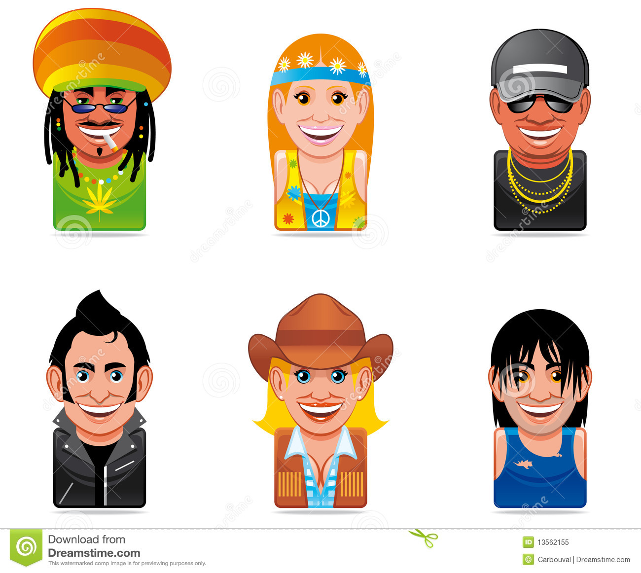 Cartoon People Icon