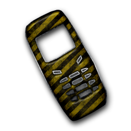 Cell Phone Icon Yellow Cell Phone Icon Yellow