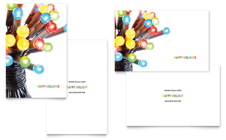 Christmas Gift Card Template Microsoft Word