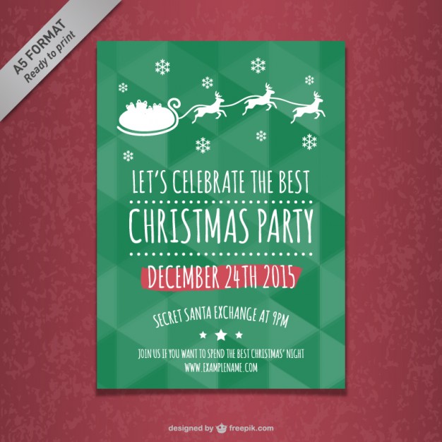 Christmas Party Templates Free Download