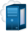 Cloud Server Icon Cloud Server Icon