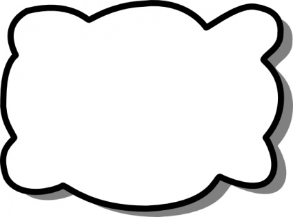 Cloud Shapes Clip Art