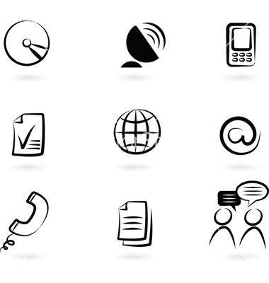 Communication Technology Icons