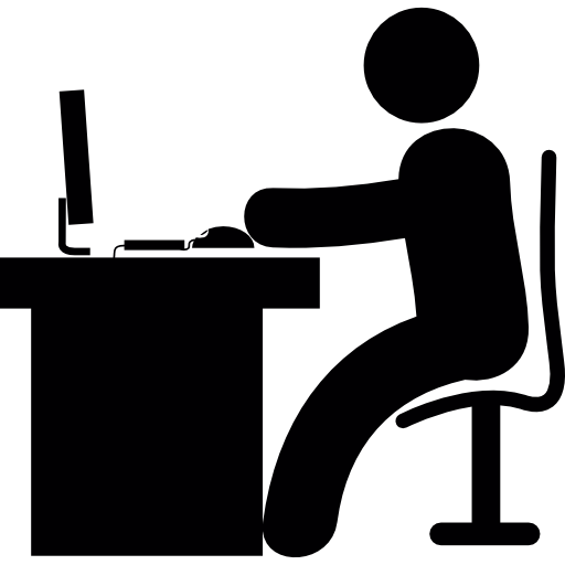 Computer Icons Free Person at Desk