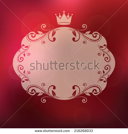 Crown Photo Frame Ornament Crown Photo Frame Ornament