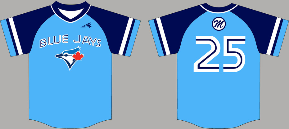 Custom Baseball Jerseys Template