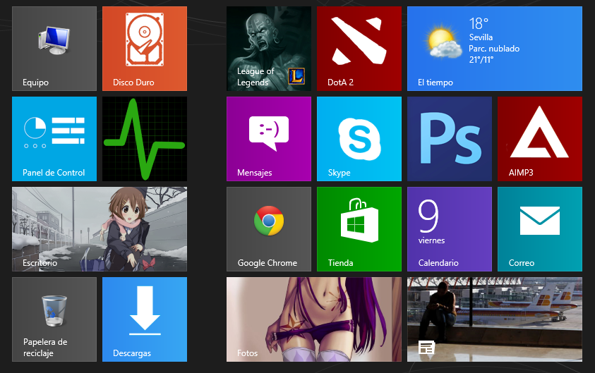 Custom Tiles Windows 8