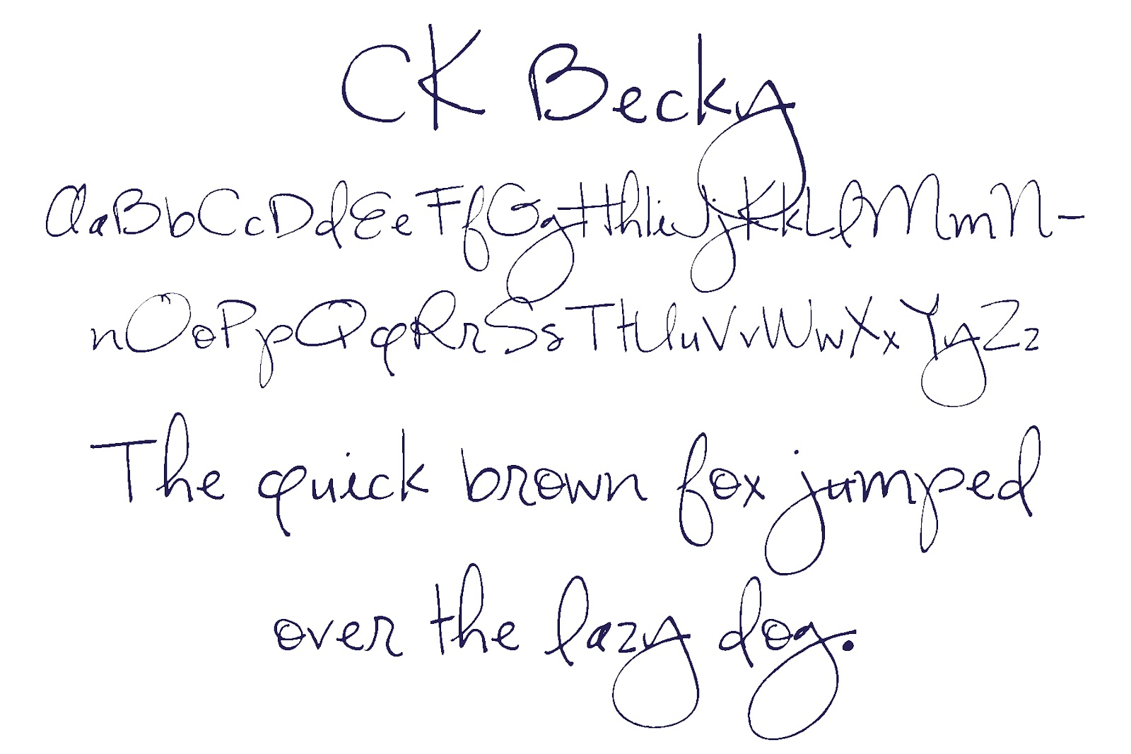 Cute Cursive Handwriting Font Cute Cursive Handwriting Font