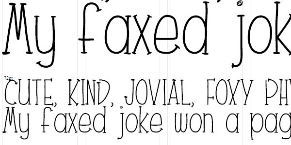 Cute Handwriting Fonts Alphabet