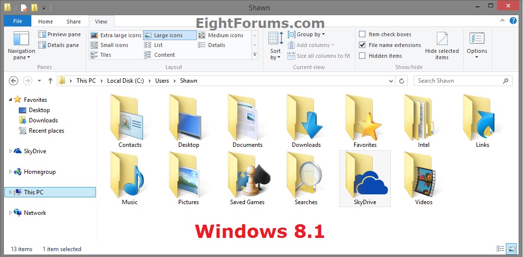 Default User Folder Icons Windows 1.0