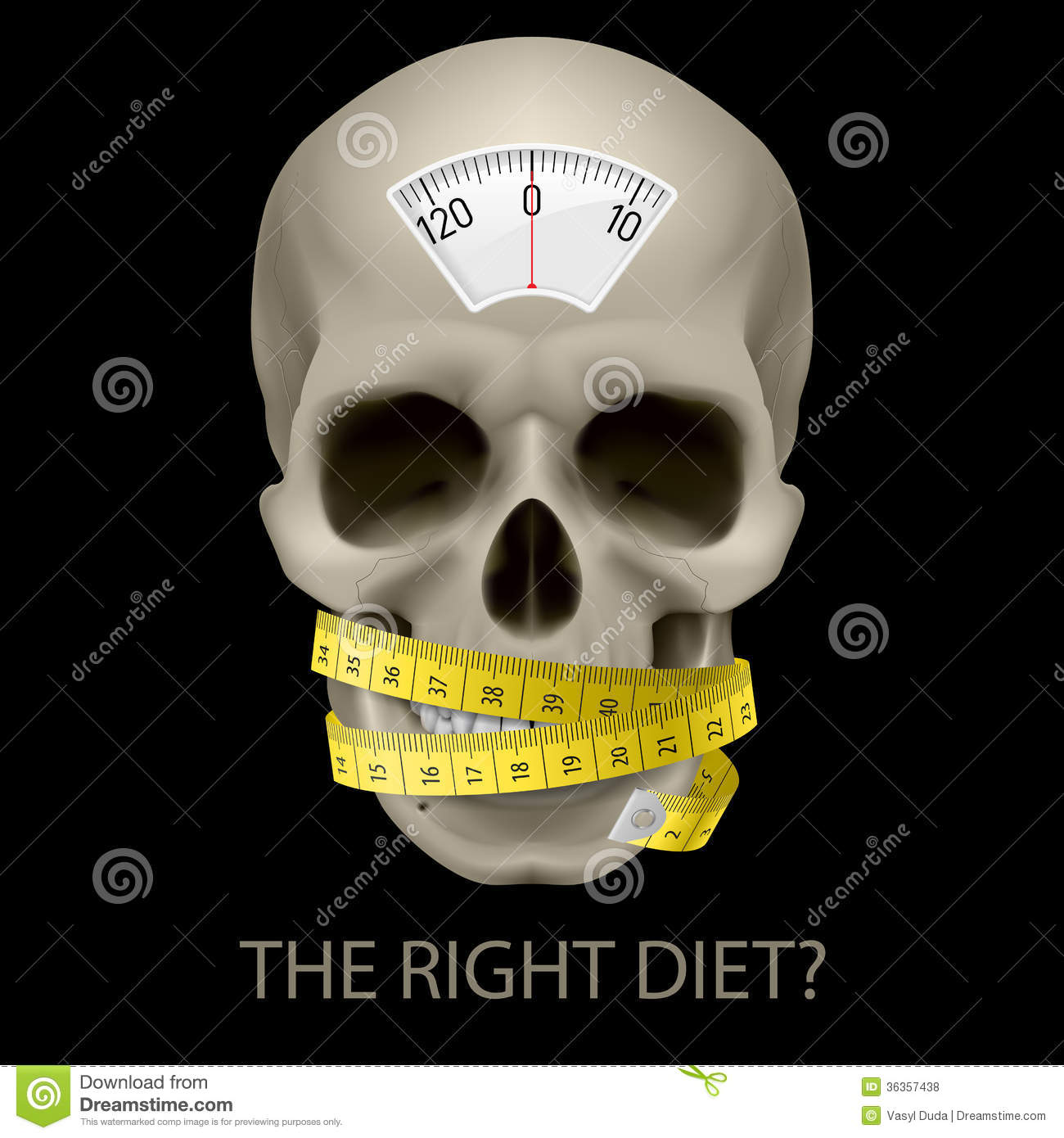 Diet Measuring Tape Scale