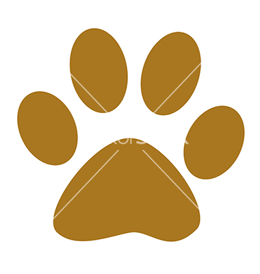 Dog Paw Print Vector