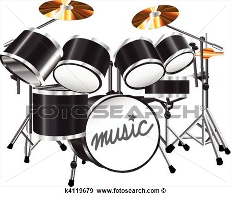 Drum Set Clip Art