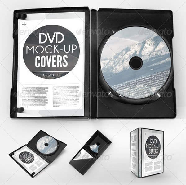 DVD Case Cover Template PSD DVD Case Cover Template PSD