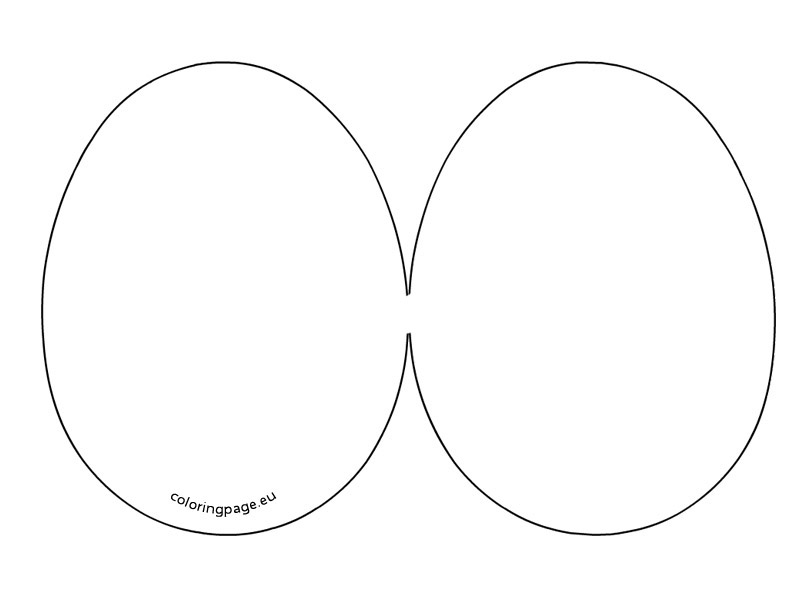 Easter Egg Template Easter Egg Template