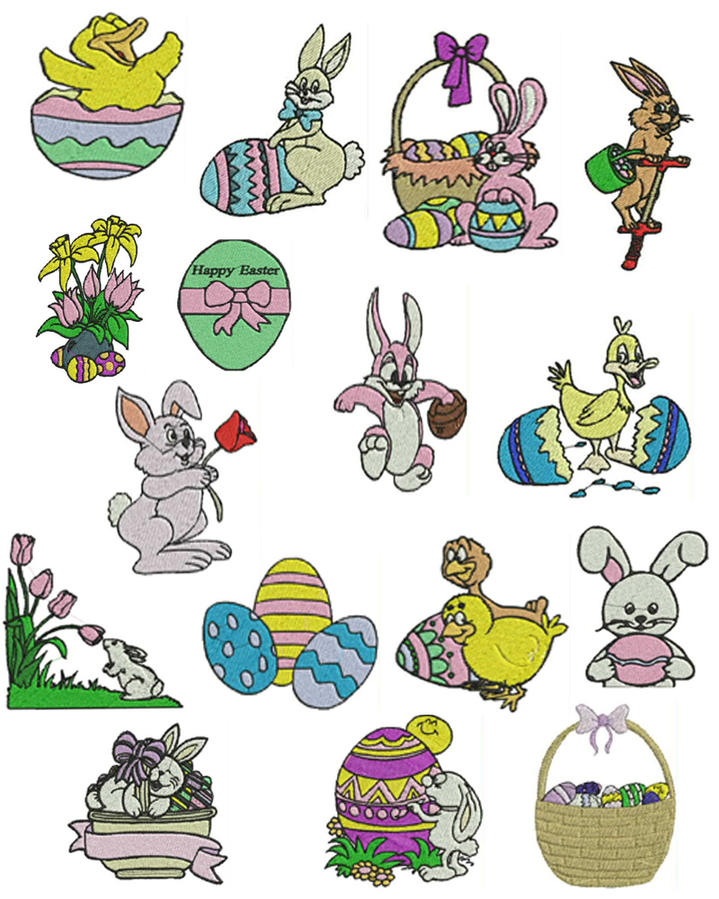 Easter Machine Embroidery Designs